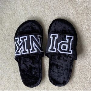 PINK memory foam slippers
